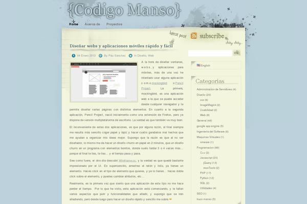 codigomanso.com site used Scruffy