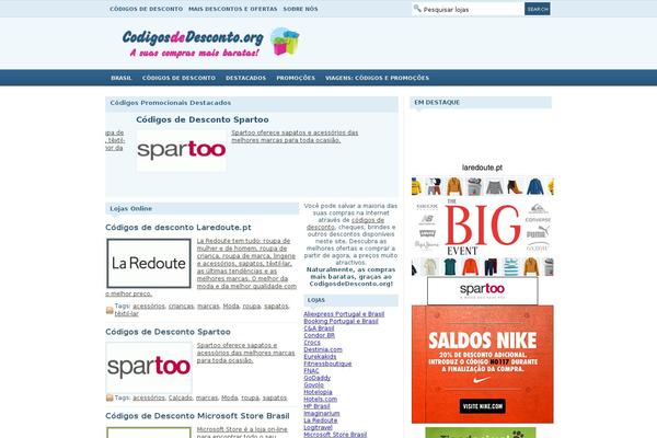 codigosdedesconto.org site used Chatterbox