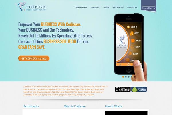 codiscan.com site used Codiscan