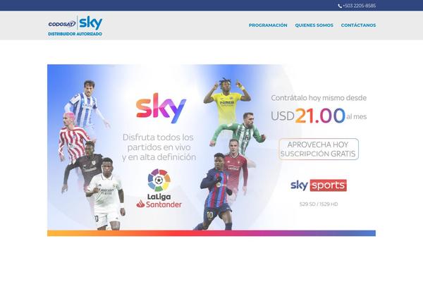 codosatelsalvador.com site used Codosat