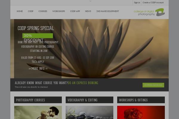 Legenda theme site design template sample