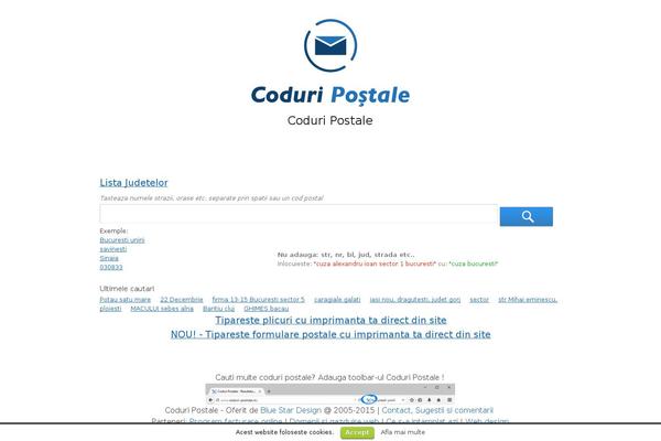 coduri-postale.ro site used Charlene-child