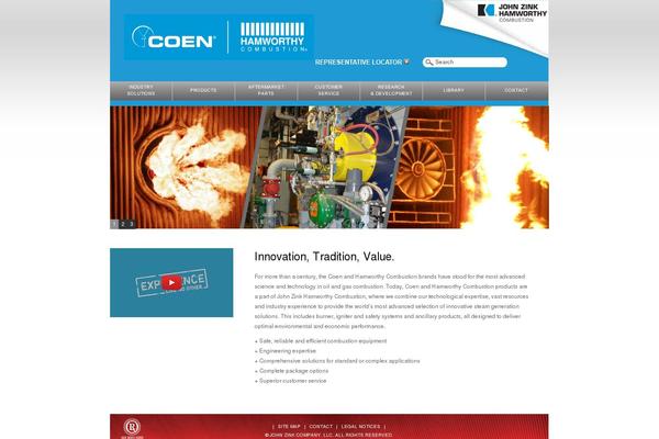 coen.com site used Coen
