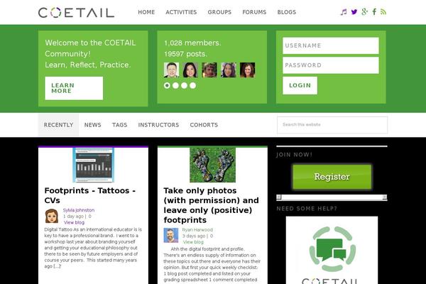coetail.com site used Divi-child-theme-one