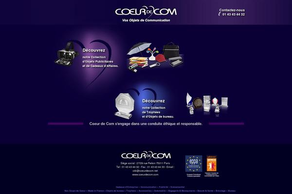 coeurdecom.com site used Coeur2com2023