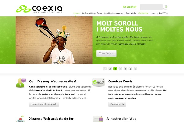 coexia.cat site used Coexia