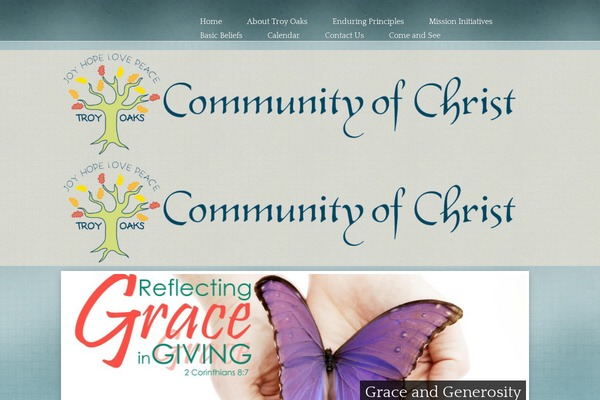 cofchristtroyoaks.org site used Antioch-free