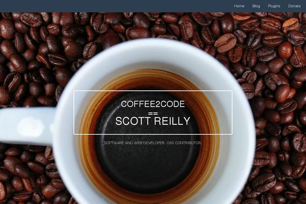 Twenty Twenty theme site design template sample