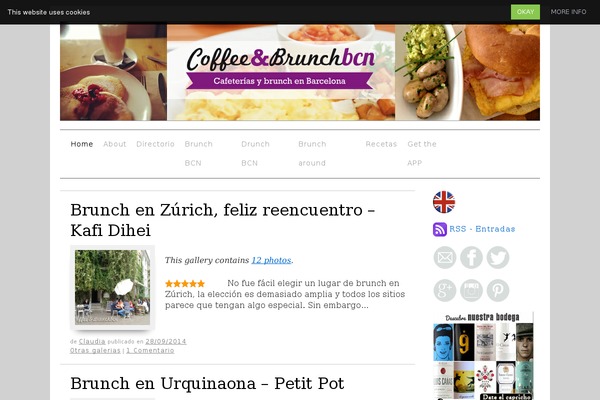 coffeeandbrunchbcn.es site used Elegance-childtheme