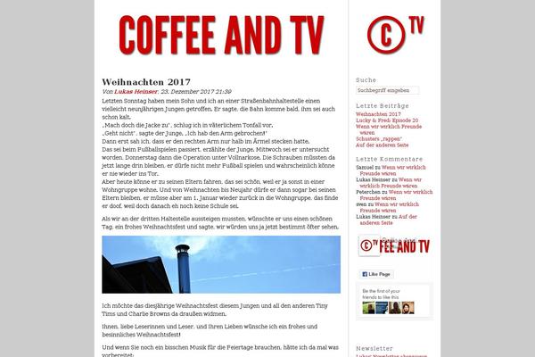 coffeeandtv.de site used Ctv2012
