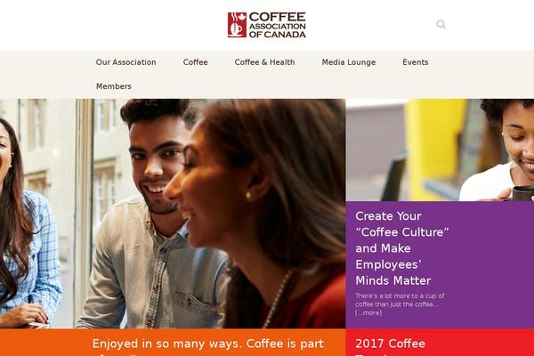 coffeeassoc.com site used Kiktheme