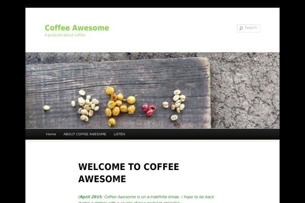 coffeeawesome.net site used Duster