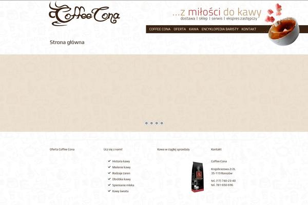 coffeecona.pl site used CoffeeKing