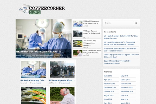 coffeecornernews.com site used silverOrchid