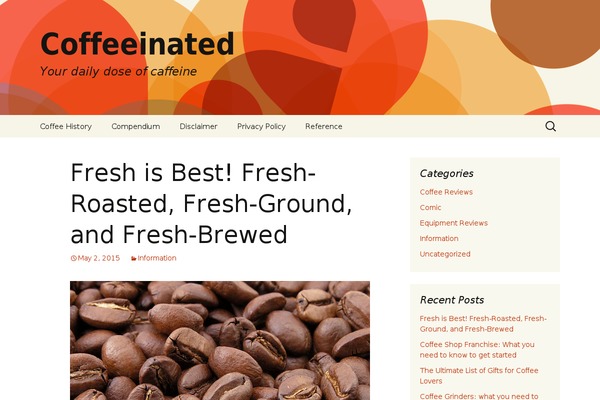 Twenty Thirteen theme site design template sample