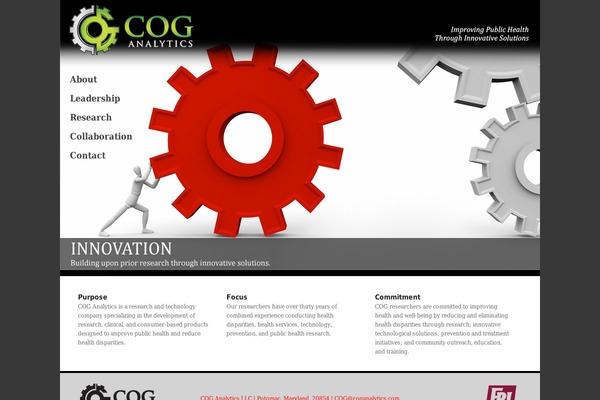 coganalytics.com site used Cog-dark