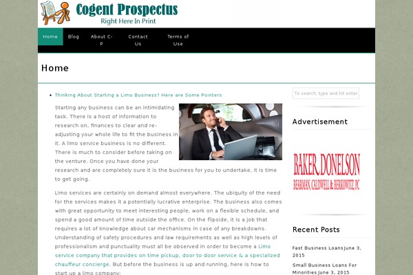 cogent-prospectus.com site used EzyReader