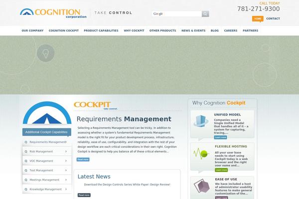 cognition.us site used Cognition