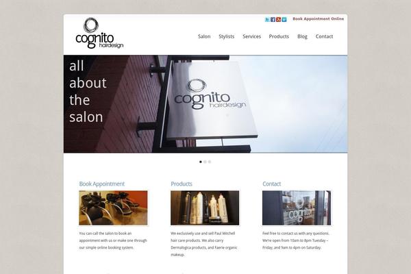 Chameleon theme site design template sample