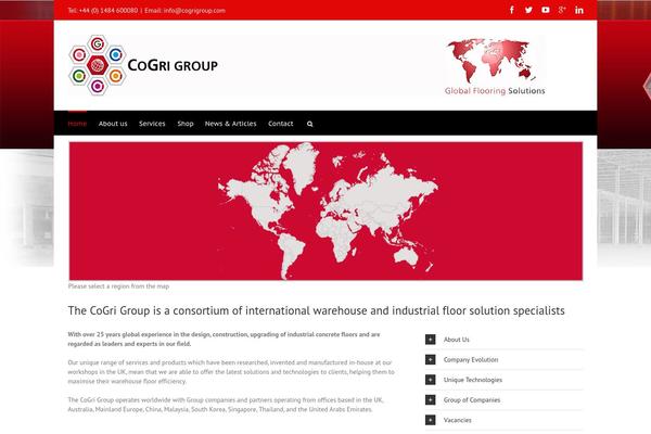 Avada theme site design template sample