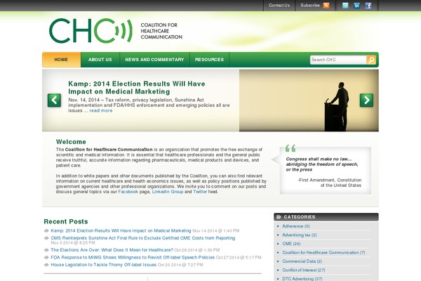 cohealthcom.org site used Chc