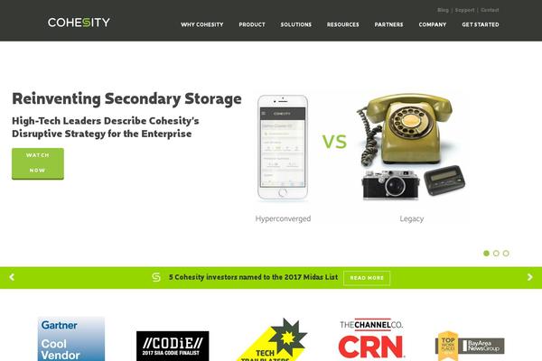 cohesity.com site used Cohesity_new
