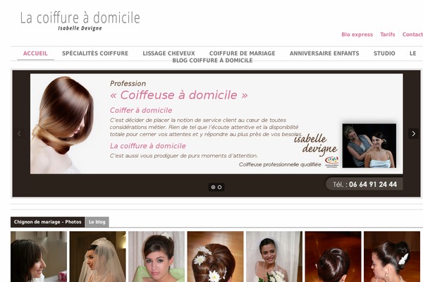 coiffeur-domicile.fr site used Ad-coiffuredomicile