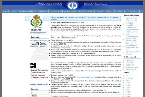 coiie.org site used Andyblue_es