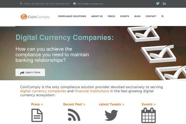 coincomply.com site used Invention
