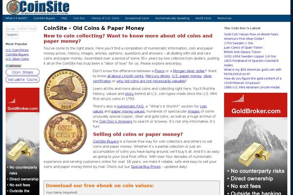 coinsite.com site used Truemag_child