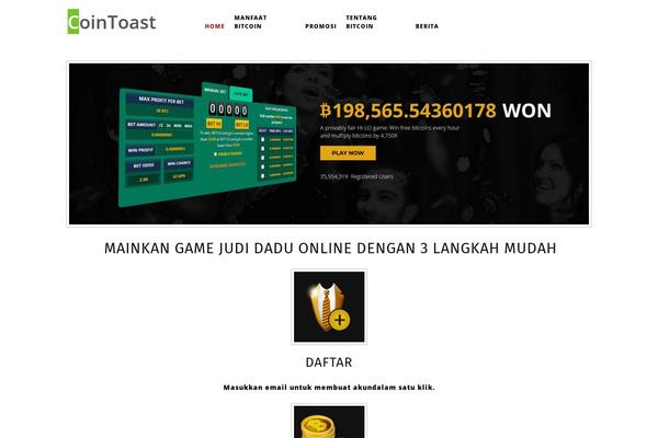 cointoast.com site used Digital-agency-lite