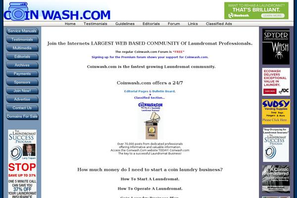 coinwash.com site used Coinwash