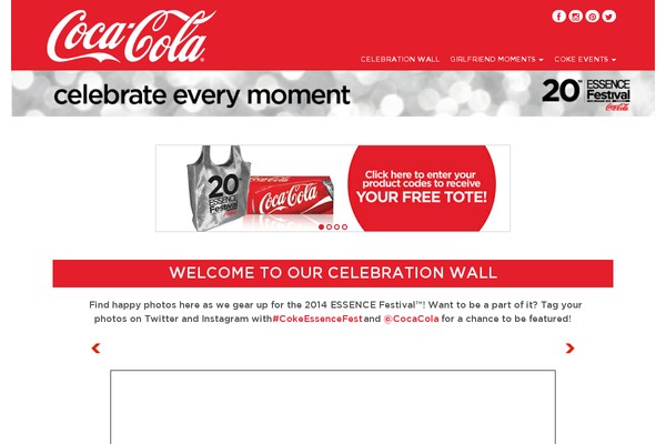 cokeessencefest.com site used Cokeessence