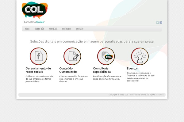 col.net.br site used Col