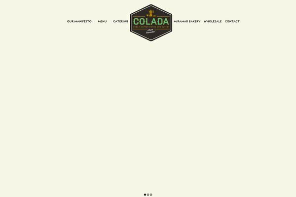 coladahouse.com site used Colado