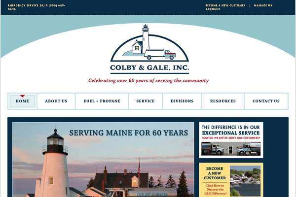 colbyandgale.com site used Slickfish