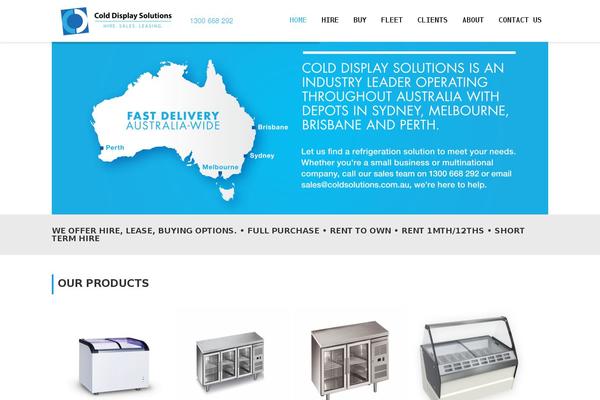 colddisplaysolutions.com.au site used Foxy Child