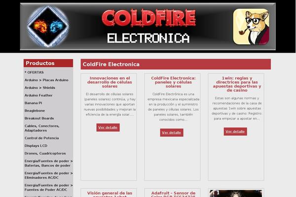 coldfire-electronica.com site used Coldfire-electronica