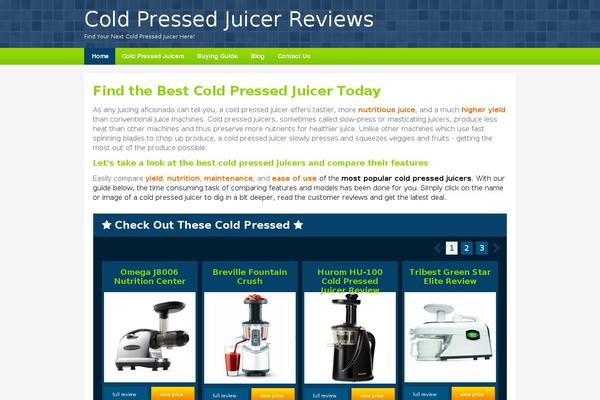 coldpressedjuicer.com site used Ultimateazon