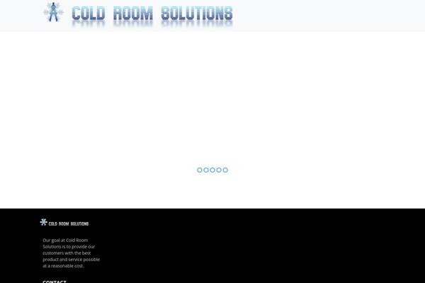 coldroomsolutions.com site used Cold-theme