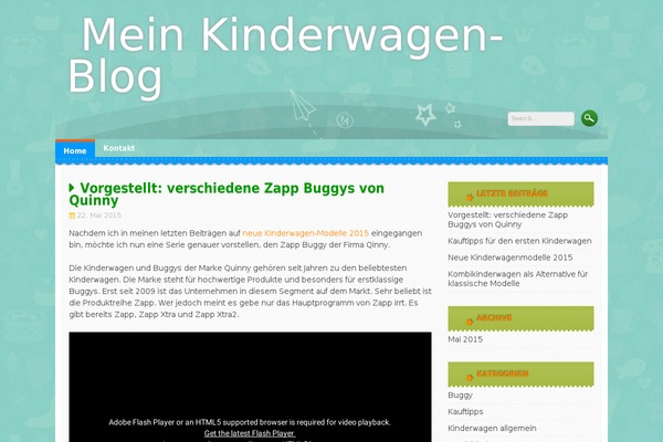 Twenty Twelve theme site design template sample