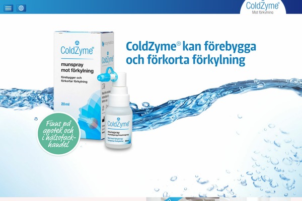 coldzyme theme websites examples