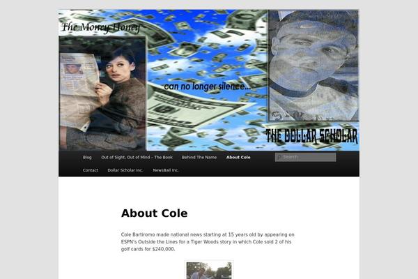 Twenty Eleven theme site design template sample