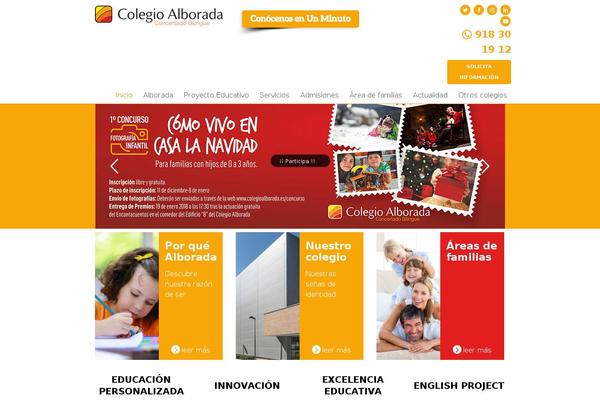 colegioalborada.es site used Alborada-2016