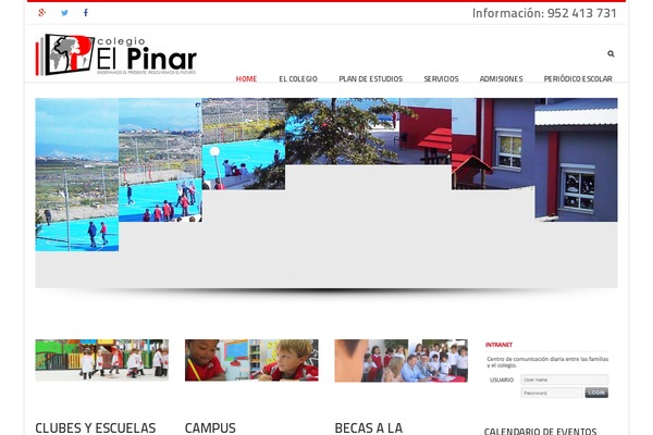 colegioelpinar.com site used Lambda-child-theme