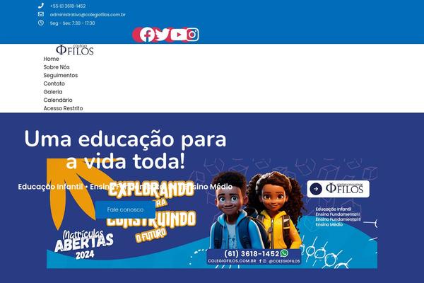 colegiofilos.com.br site used Envo-marketplace