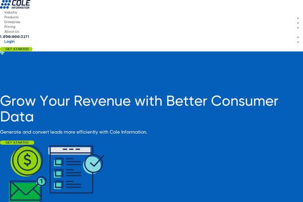 coleinformation.com site used Plumbweb