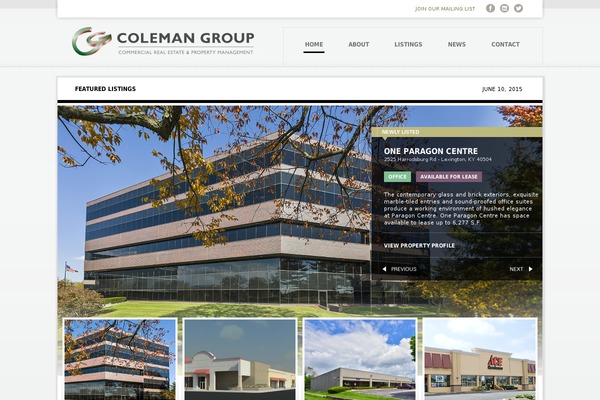 colemangroup.net site used Coleman