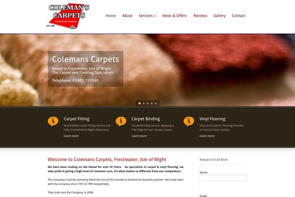 colemanscarpets.com site used Greenearth_v1-03