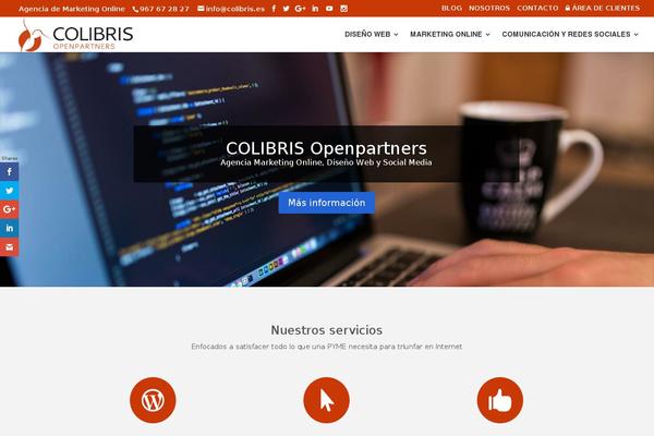 colibris.es site used Colibris